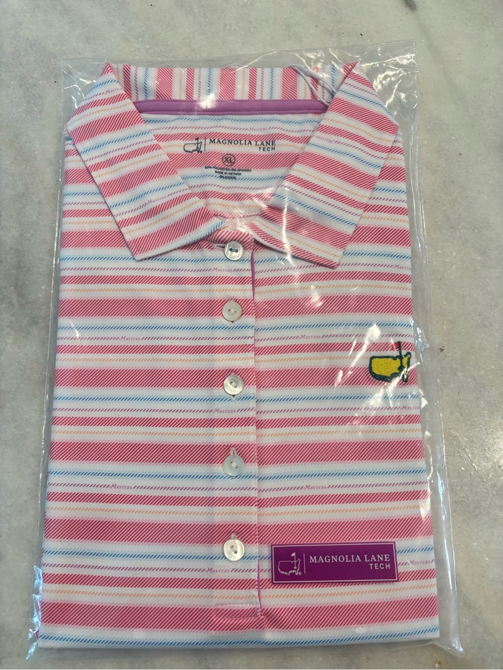 Magnolia Lane Tech Women’s Pink Striped Tank Top